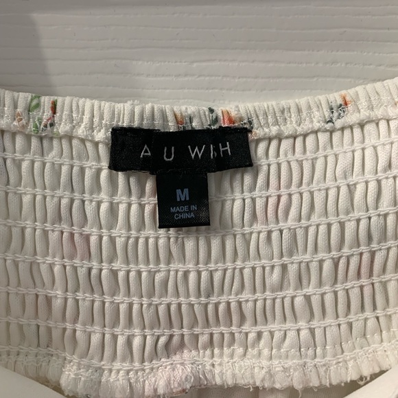 Floral Cream Dress - As U Wish - Medium - Picture 4 of 6